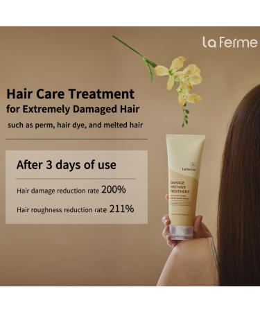 Buy Damage Pro Hair Treatment | Organic Sulfate & Paraben Free | Nourish Soften & Moisturize Hair for Men & Women - 8.45 Fl Oz Pear & Freesia - Buy Online on GoSupps.com