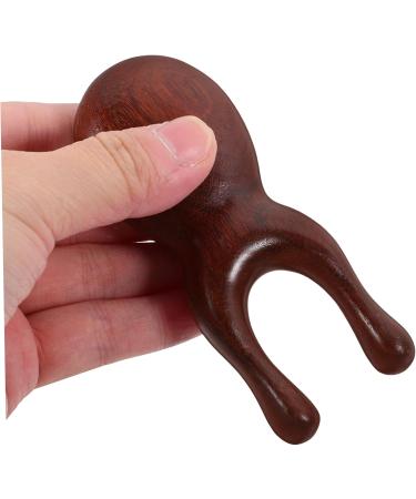 Sewoart Hand Massager - Shiatsu Sandalwood Nose Roller & Curly Kamm Tool for Travel & Health - Buy Online on GoSupps.com