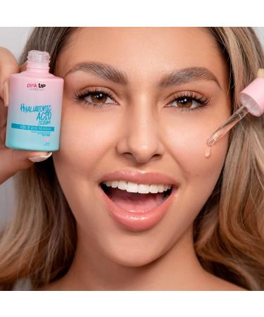PINK UP Hyaluronic Acid Serum| Hyaluronic Acid| Face Serum| Deep hydration to facial skin| Minimizes expression lines| Dalays the sings of aging | Model PKSK07 - Buy Online on GoSupps.com