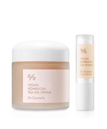 Dr.Ceuracle | Vegan Kombucha Tea Gel Cream + Lip Balm