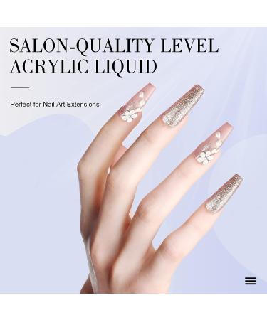 Saviland 2 oz Acrylic Liquid - Professional Acrylic Nail Supply for DIY Nail Art - Buy Online on GoSupps.com