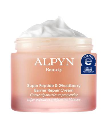 Alpyn Super Peptide & Ghostberry Moisturizer for Eczema Barrier & Wrinkle Repair | Calm & Soothe Against Redness & Irritation | 1.7 oz / 50 ml