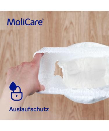 Molicare Premium Mobile Disposable Pants for Incontinence - Discreet Unisex Size XS (45-70 cm) - 56 Pieces - 6 Drops - Buy Online on GoSupps.com