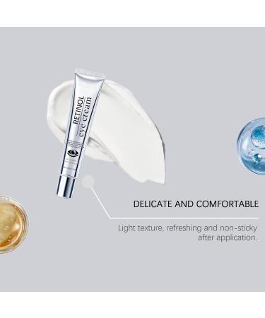  yikaiszh Retinol 2-pack of eye creams that reduce wrinkles instantly firm dark circles relieve puffiness nourishing eye contour mask moisturizing and repairing - Buy Online on GoSupps.com