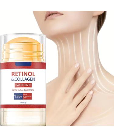 Retinol & Collagen Neck Facial Care Stick Anti-aging Firming Cream for Neck and D collet Retinol & Collagen Neck Facial Care Stick Long-lasting Moisturizing Nourishment Rejuvenates the Skin - Buy Online on GoSupps.com