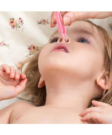 Healvian Baby Nose Tweezer - Safe Ear Wax & Booger Remover 5pcs Set - Buy Online on GoSupps.com
