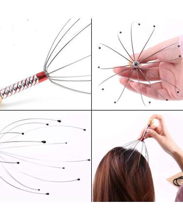 Serena.H Octopus Head Massager | Scalp Scratcher Massage Claw for Soul Extraction - Buy Online on GoSupps.com