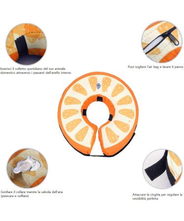 Ducomi Inflatable Hinges for Dogs & Cats | Post-Op Relaxation & Movement Freedom | XS Apple - Prevent Scratches & Bites - Buy Online on GoSupps.com