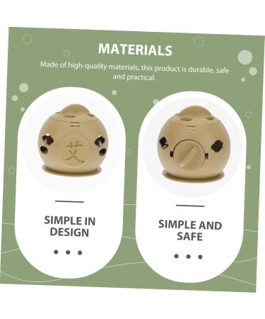 CliSpeed Moxibustion Smoke-Free Moxa Tool | Universal Moxa Burner & Magnetic Massage Device | 5.5x5.5cm - Buy Online on GoSupps.com