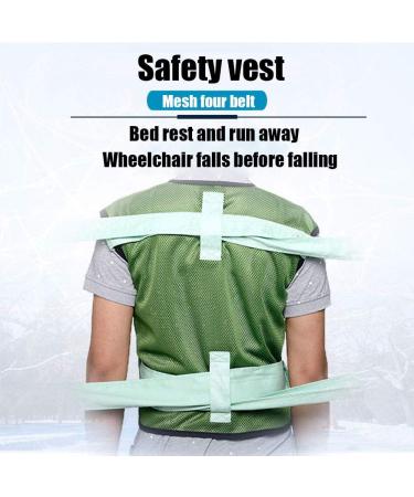 Elderly Breathable Wheelchair Seat Constraint Clothing Seat Belt Protective Clothing Safety Non-Slip Accidental Medical Restraints M Medium - Buy Online on GoSupps.com