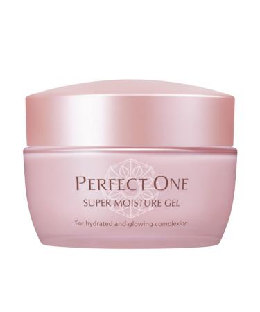 PERFECT ONE Super Moisture Gel Japanese Skin Care Facial Cream with Collagen and Hyaluronic Acid Replaces Serum Moisturizer Eye Cream Primer and Facial Mask For Women and Men 1.76 oz. (50g)