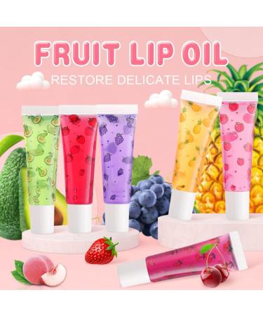 Fruity Lip Oil Moisturizing Lip Balm for Dry Chapped Lips Deep Nourishing Lip Balm Moisturizing Lip Balm 12g - Buy Online on GoSupps.com