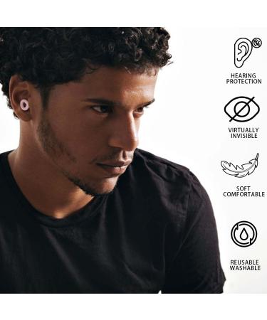 Buy Ear Plugs for Noise Reduction NRR 33dB - Soft Silicone for Sleeping Concerts Travel & More - Includes 8 Ear Tips (Pink - Buy Online on GoSupps.com