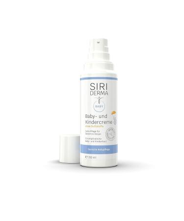 Siriderma Baby & Children's Cream 150ml | Fragrance-Free Skin Care for Sensitive Dry & Scaly Skin | Suitable for Baby Acne - Buy Online on GoSupps.com