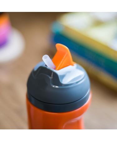 Tommee Tippee Insulated Straw Toddler Tumbler Cup - Orange - 1pk for 12+ Months - Buy Online on GoSupps.com