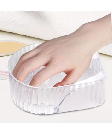 YUSSEQDD Nail Art Tool Nail Soaking Bowl for Manicure SPA Acrylic Remover Portable and Lightweight Transparent 14.8x11.5x5.7cm 14.8x11.5x5.7cm Transparent - Buy Online on GoSupps.com