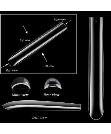 XUYUH 60pcs/Bag Long Lasting and Durable Square Shaped False Nails Full Cover Nails Art Decoration for Women Girls - Buy Online on GoSupps.com