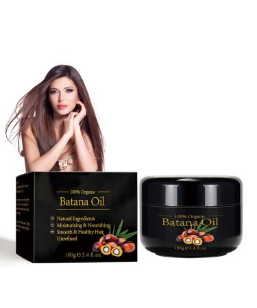 Hair Butter with 100% Pure Raw Batana Oil Batana Oil for Hair Growth Repair Damaged Hair Natural Hair Growth Oil Effective Against Regional Alopecia Hair Growth Butter for All Hair Types