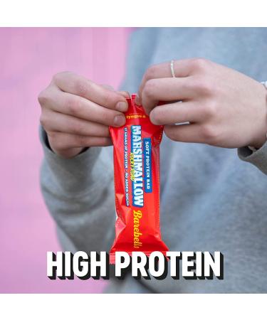Barebells Soft Protein Bar low sugar protein barprotein bar Rocky Road Marshmallow 12x55g - Buy Online on GoSupps.com