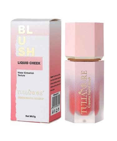 Liquid - Waterproof Cream Face Makeup for Long-Wearing Natural Look Cream Face Cheek and Lip Color for Women Littryee 04#