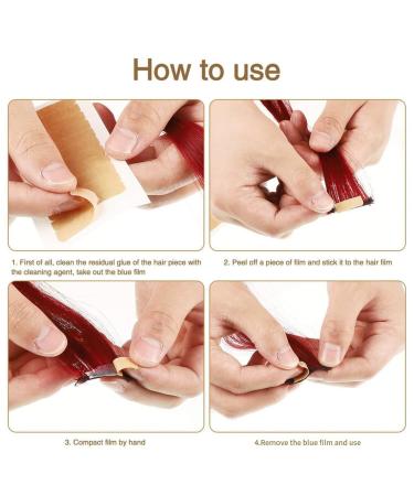 GABEALF Strong Wig Tape Waterproof Sweat-Proof Traceless Biological Wig Double-Sided Tape for Lace Replacement Hair Extensions - Buy Online on GoSupps.com