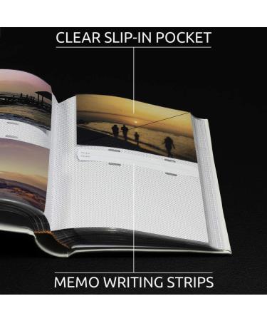 Classic 6x4 Photo Album - Easy Fill Slip in Method | Store 200 Pictures in Timeless Design | Gift for Family/Friends | Green - Buy Online on GoSupps.com