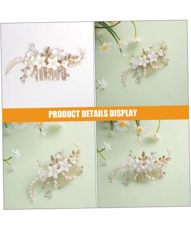 FRCOLOR Bridal Headwear Hair Side Comb for Women Hair Comb Bride Hairpin Women Hair Pin Hair Accessories for Bride Girl Headpieces for Wedding Hair Accessories for Side Comb for Hair - Buy Online on GoSupps.com
