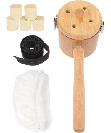Solustre Moxibustion Massage Device - Adjustable Wooden Case & Stainless Steel Tools for Effective Moxibustion Therapy - Buy Online on GoSupps.com