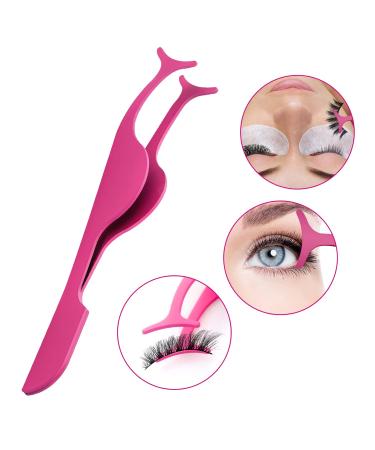 Buy SIBBA Eyelash Sink Applicator - Stainless Steel Curved Fishtail Clip for False Eyelash Extensions & Makeup Beauty Tools - Buy Online on GoSupps.com