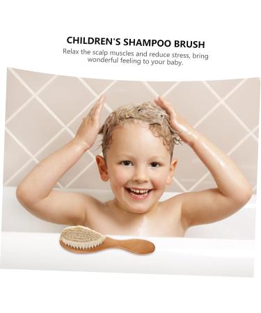 Hohopeti Scalp Massager Grooming Hairbrush - Natural Massaging Shower Comb for Hair Detangling and Head Massage - Buy Online on GoSupps.com