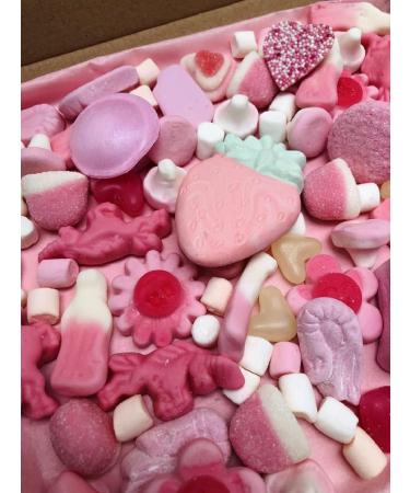 Happy Birthday Gift Pick n Mix pink 300g Sweets Selection Box Sweet Hamper Present Birthday 13th 16th 18th 21st 30th 40th 50th 60th - Buy Online on GoSupps.com