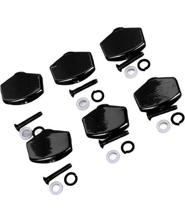 Tuning Knobs 6 Pieces Stylish Tuning Knobs for Acoustic Guitar (Black) - Buy Online on GoSupps.com