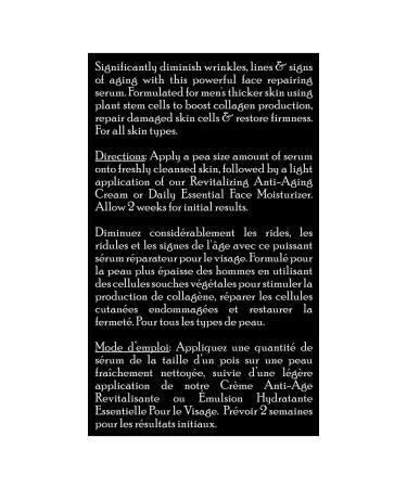 Brickell Men's Anti Aging Vitamin C Serum For Face, Repairing Night Facial Serum for Men, Natural and Organic Hyaluronic Acid Serum For Face to Diminish Wrinkles and Reduce Redness, 1 Ounce, Unscented - Buy Online on GoSupps.com