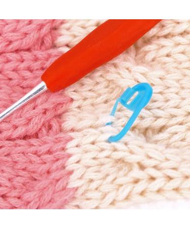 Elisel Colorful Knitting Stitch Counter Crochet Locking Markers - 60PCS - Buy Online on GoSupps.com