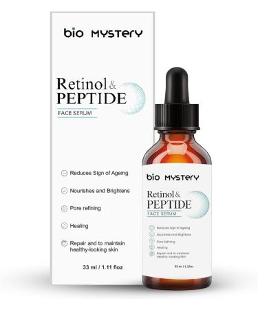 Retinol & Peptide Face Serum (33Ml / 1.11 Oz) Retinol & Peptide Serum 1.16 Ounce (Pack of 1) - Buy Online on GoSupps.com