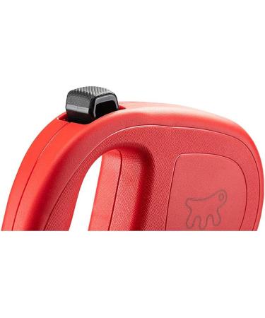 Buy Ferplast Flippy One Dog Leash for Medium Dogs - 5m Retractable Lock Button Lightweight & Durable Red - Ships Internationally - Buy Online on GoSupps.com