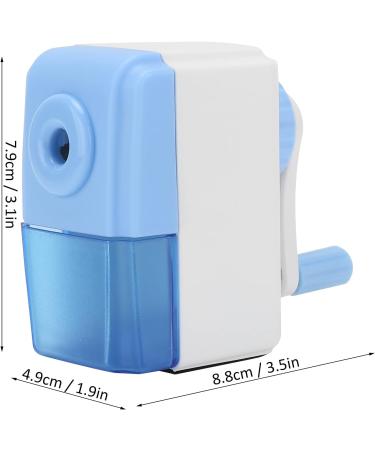 Manual Pencil Sharpener - Hand Crank Adjustable Thickness Cartoon Design for All Pencil Types | Durable & Fun for Kids - Buy Online on GoSupps.com