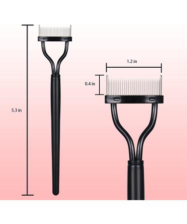 URSOBTF Eyelash Comb & Separator Tool - Metal Teeth, Mascara Brush, Eyebrow Grooming - Women & Girls - Buy Online on GoSupps.com