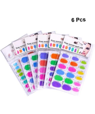Healeved 1 Set Nail Extension Pegatinas Para U as Nail Silk Extension Nail Art Forms Non-woven Nail Silk Nail Soak off Bowl Nail Stickers Strips Fake Hair Edges Nail Kits Extend Nail Polish - Buy Online on GoSupps.com