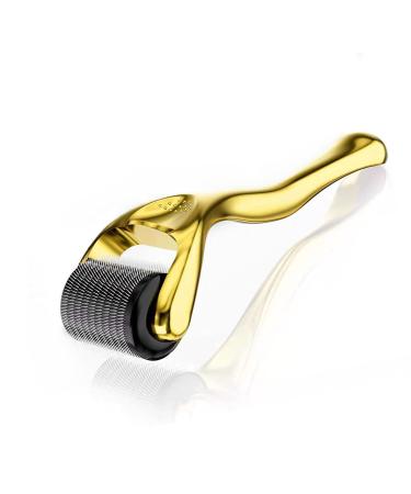 Lazzybeauty Derma Roller Beauty Tool Microneedling Roller 540 0.5mm Roller for Beard Hair Growth Micro Needling Facial Treatment for Anti-Wrinkles Skin Rejuvenation Beard Roller Skin Care Women Men 0.5 mm