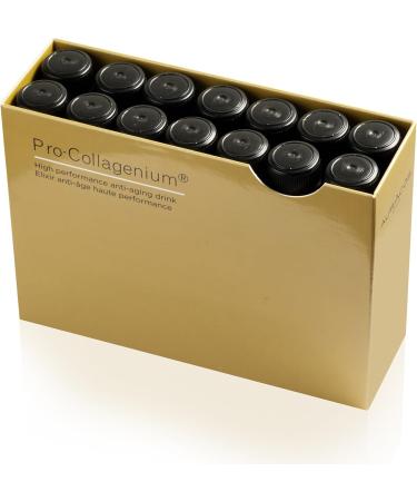 Pro Collagenium Anti-Aging 14 Vials of 25 ml | Super Concentrated Marine Collagen at 10 000mg | Smooth & Toned Skin Delayed Signs of Aging | Auracos - Buy Online on GoSupps.com
