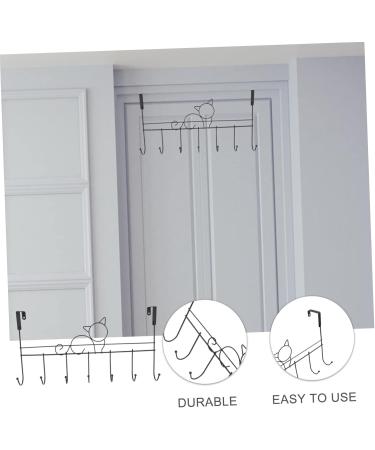 ABOOFAN Jacket Hanger Towel Rack Over Door Towel Hook Cabinet Hooks Over The Door Hook Hangers Clothes -Mounted - Buy Online on GoSupps.com