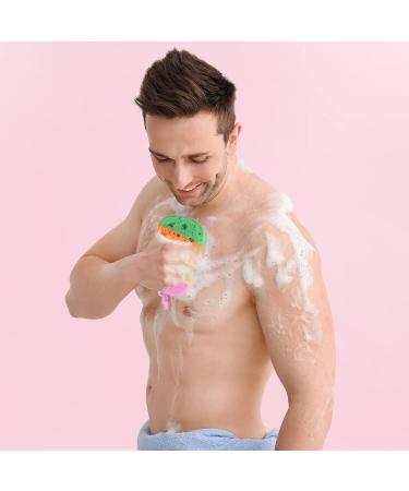 Buy Tizyff Reusable Shower Sponges for Men Women & Kids | 4 Color Peeling Bathing Sponges for Spa & Bath Time - Buy Online on GoSupps.com