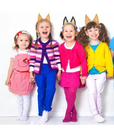 Jing Xin Dog Ears Headbands - 2 PCS Halloween Cosplay Costume Accessories for Kids & Adults - Buy Online on GoSupps.com