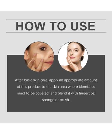 Full Coverage Concealer 13ml Radiant Lightener and Corrector Eye Concealer for the Beauty of Older Adult Facial Skin of Women with Dark - Buy Online on GoSupps.com