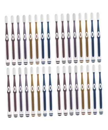 Ipetboom 32 Stk nano toothbrush toothbrush baby toothbrush tongue toothbrush mouth cleaning brush travel toothbrush large toothbrush little toothbrush devoted replacement head pregnant woman tpu