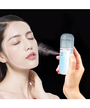Face Mister - USB Rechargeable Face Humidifier 1oz /30ml Visual Water TankDeep Cleaning Moisturizing Facial Sprayer for Any Skin Daily Skin Care Makeup Wynott - Buy Online on GoSupps.com