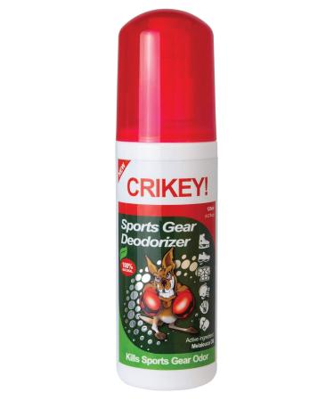 Crikey Sports Gear Deodorizer Spray Clean & Disinfect Gear 4.2 Fluid Oz