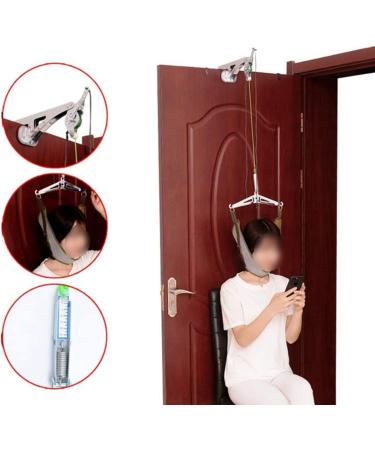 Safwel Samnuerly Cervical Traction Frame - Home Neck Pain Relief | Door Hanging Device for Spondylosis Treatment - Buy Online on GoSupps.com