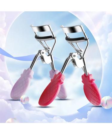 Cute Pineapple Handle Eyelash Curler One Fly Flush Stainless Steel Auxiliary One Set Partial Sun Curler for Women Long Lasting (Color : C5) - Buy Online on GoSupps.com